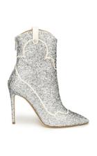 Alexander White Odessa Silver Bootie