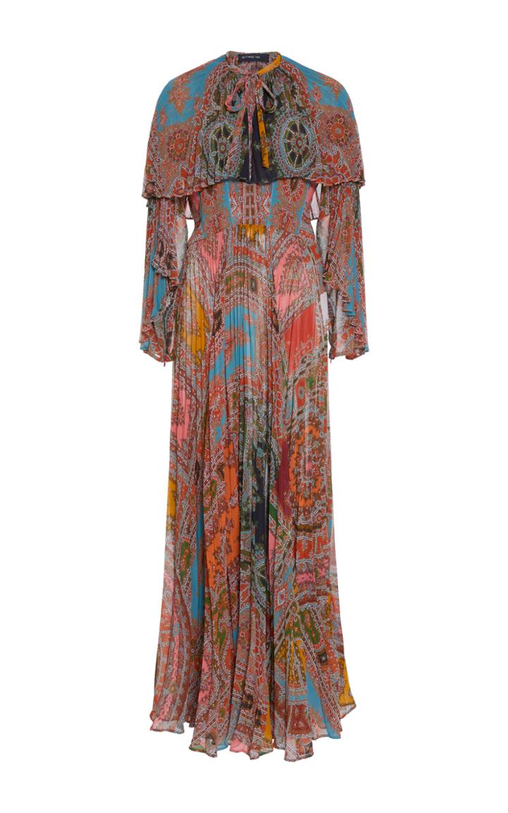 Etro Long Sleeve Maxi Dress