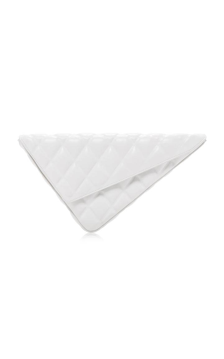 Balenciaga Quilted Leather Clutch