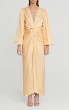 Moda Operandi Significant Other Adorn Draped Jacquard Maxi Dress