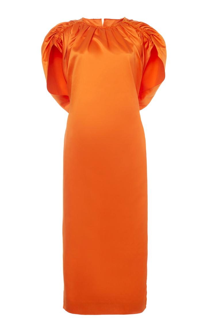 Moda Operandi Marni Cotton-blend Tie-back Midi Dress Size: 36