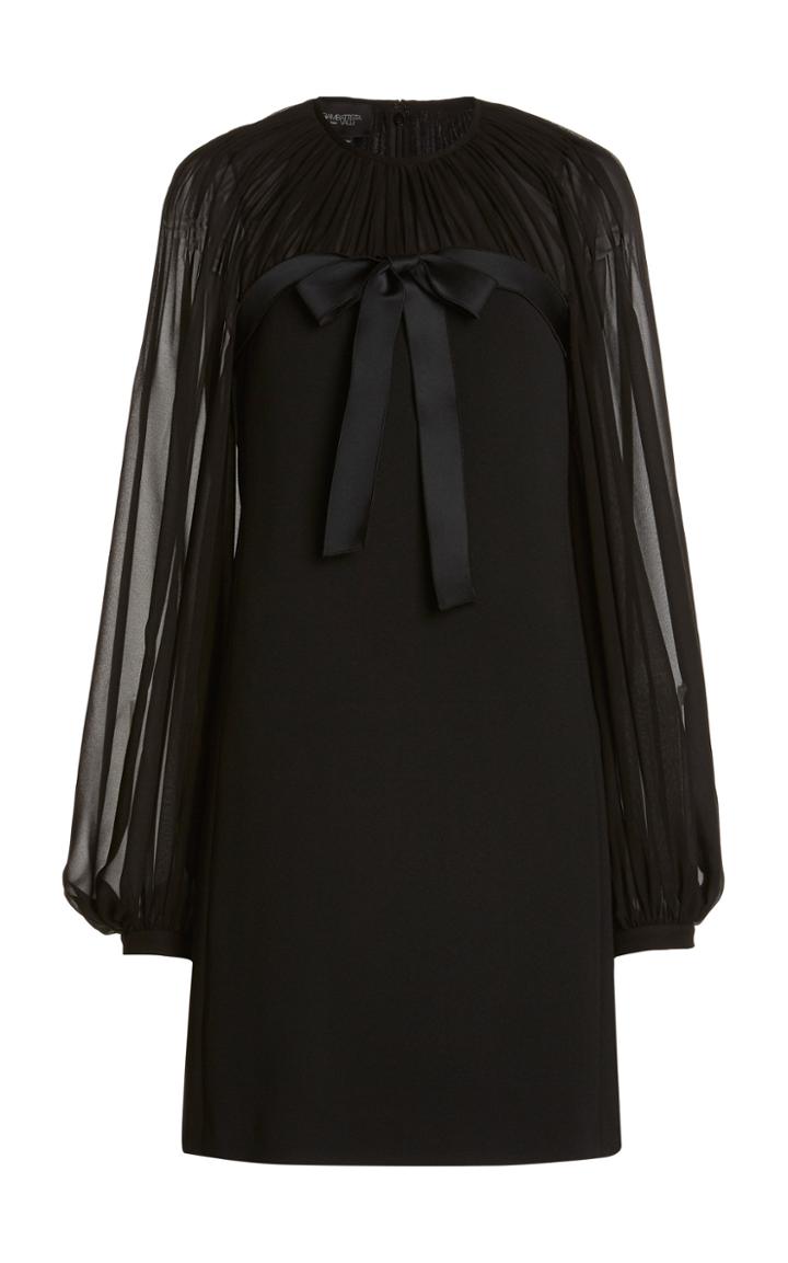 Moda Operandi Giambattista Valli Chiffon & Crepe Mini Dress