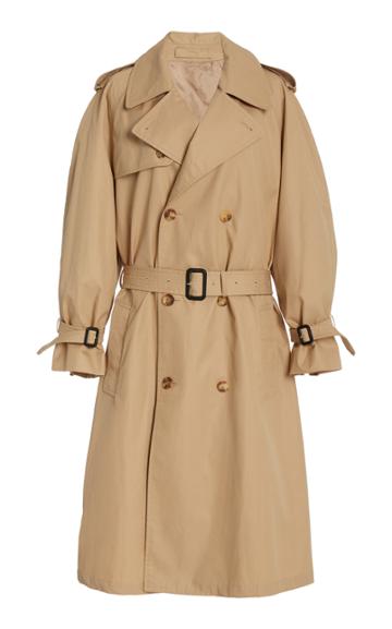 Wardrobe Nyc Cotton Gabardine Double-breasted Trench Coat