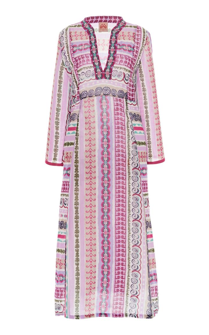 Le Sirenuse Positano Girandola Giada Long Caftan