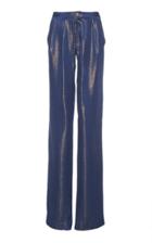 Dhela Solid Blue Trousers