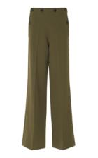 Roland Mouret Palmetto Wool Crepe Sailor Pants