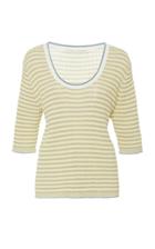 Moda Operandi Veronica Beard Dany Striped Sweater Size: Xs