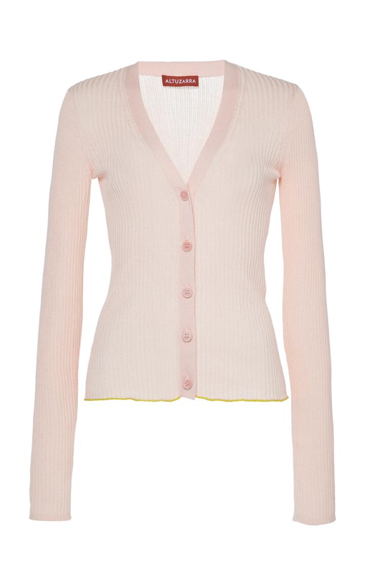 Moda Operandi Altuzarra Harwell Cotton-silk Blend Cropped Tank Size: Xs