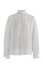 Moda Operandi Alix Of Bohemia Kiki Gathered Silk Shirt