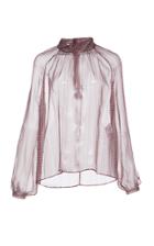 Giambattista Valli Silk Printed Blouse