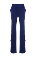 David Koma Ribbon And Buckle Trousers