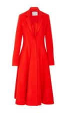 Jason Wu Fit And Flare Wool Coat