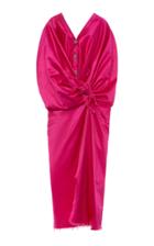 Moda Operandi Marni Cotton-blend Tie-front Cocoon Dress Size: 36