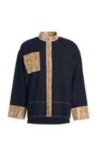 Stand Studio Osnat Lamb Leather Shirt