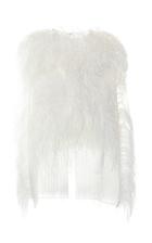 Moda Operandi Valentino Feathered Silk Vest Size: 36