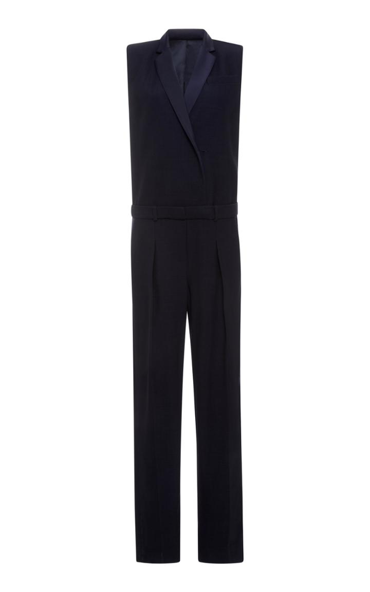 Victoria Victoria Beckham Sleeveless Collared Jumpsuit