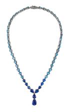 Moda Operandi Anabela Chan 18k Blackened Gold Vermeil Aqua Nova Necklace