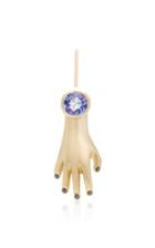 Pili Restrepo Ma Nos 10k Gold Tanzanite And Diamond Single Earring