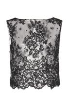 Olivier Theyskens Sleeveless Lace Blouse