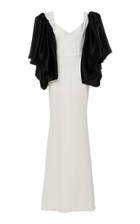 Christian Siriano Wing Sleeve Gown