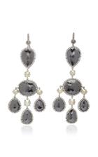 Moda Operandi Nina Runsdorf Black Diamond Girandole Earrings