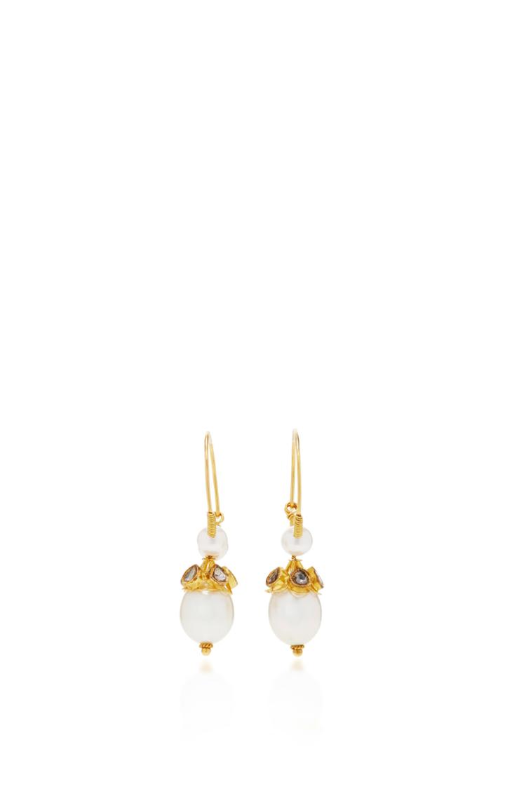 Sanjay Kasliwal Raj Pearls Earrings