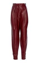 Altuzarra Atomica Mid-rise Wide-leg Leather Trousers