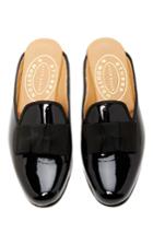 Stubbs & Wootton Lux Bow Patent Mule