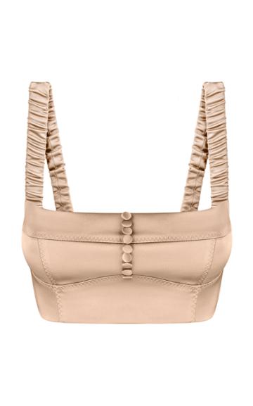 Moda Operandi Anna October Di Satin Bralette Top
