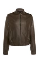 Martin Grant Leather Bomber