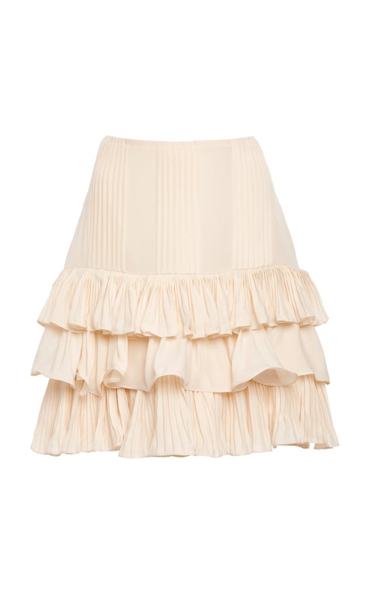 Johanna Ortiz M'o Exclusive Harare Silk Double Georgette Skirt