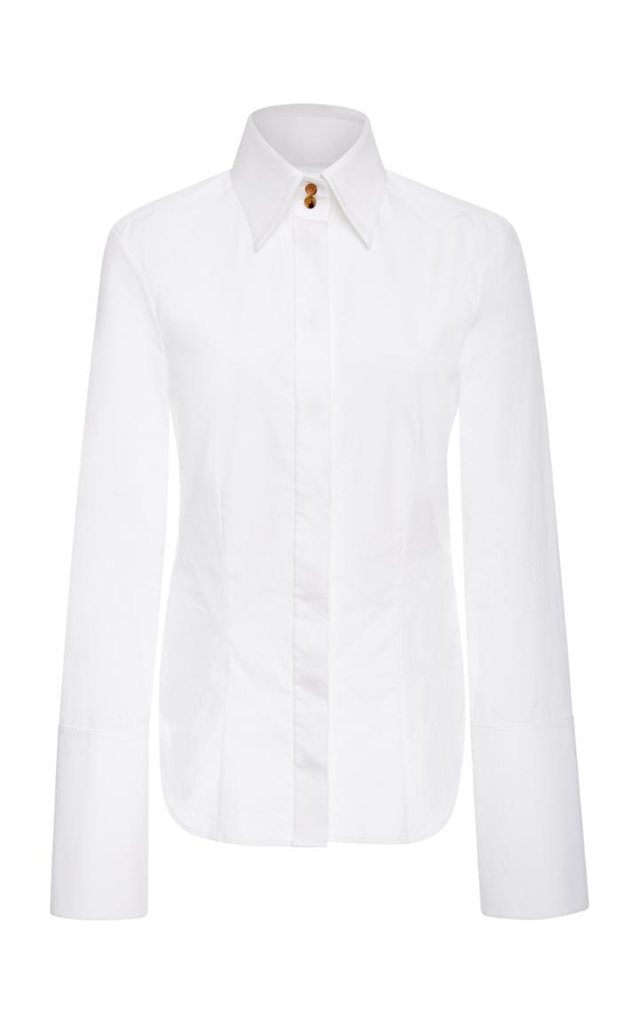 Khaite Christina Button Up Shirt