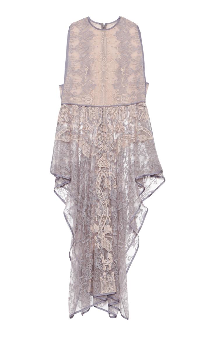 Saptodjojokartiko Embroidered Symmetrical Dress