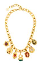 Ben-amun Royal 24k Gold-plated Charm Necklace