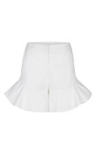 Dorothee Schumacher Pure White Cool Attitude Ruffle Shorts
