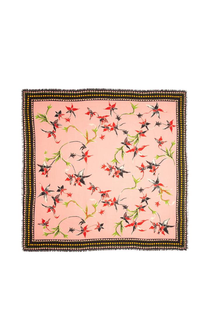 La Doublej Orchidee Square Scarf