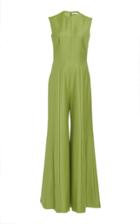 Emilia Wickstead Ena Virgin Wool Gabardine Jumpsuit