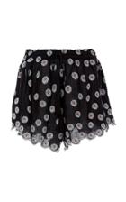 Acler Spencer Embroidered Broadcloth Shorts