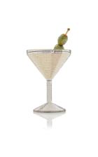 Moda Operandi Judith Leiber Couture Martini Crystal Clutch