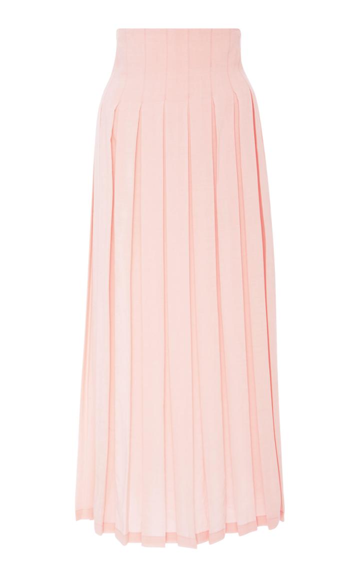 Mara Hoffman Cordelia Pleated Tencel Maxi Skirt