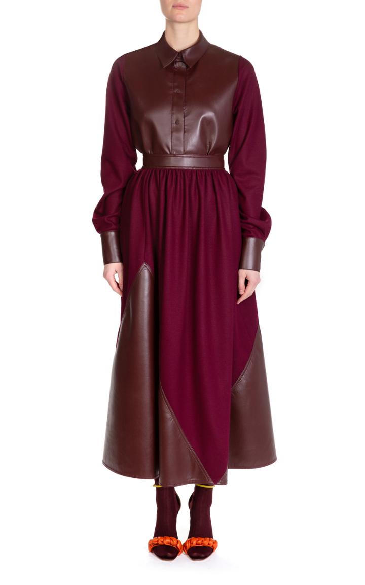 Moda Operandi Roksanda Pola Wool Blend Skirt