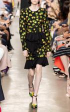 Moda Operandi Michael Kors Collection Ruffled Crepe Dress Size: 0