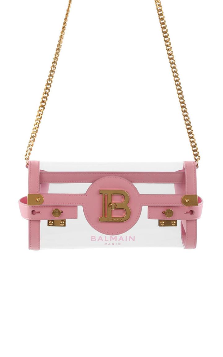 Moda Operandi Balmain Bbuzz 23 Pvc Crossbody Bag