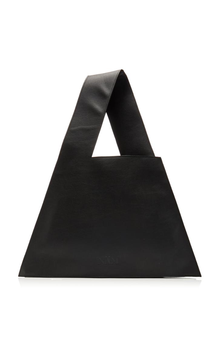 Nam Triangular Xl Vegan Leather Tote