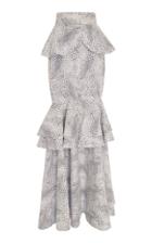 Leal Daccarett Bomba Ruffle Maxi Skirt