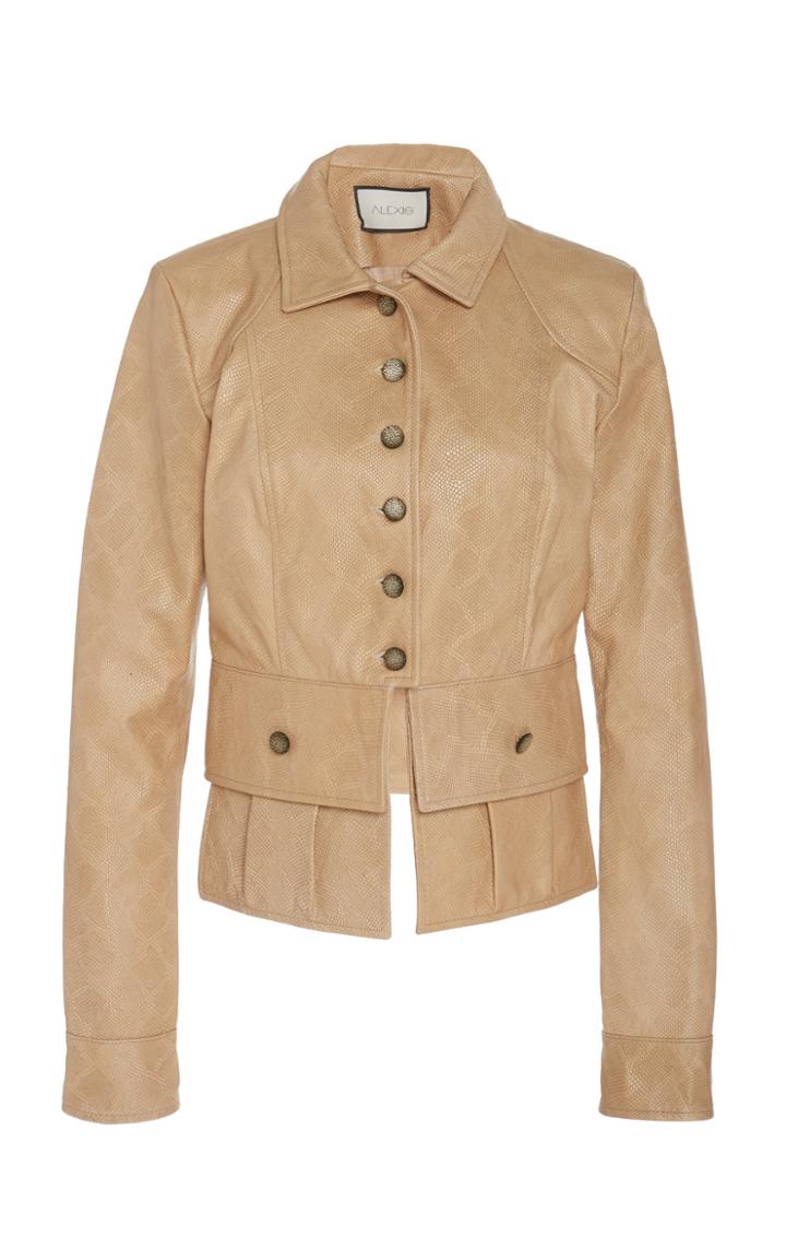 Alexis Koba Embossed Leather Jacket