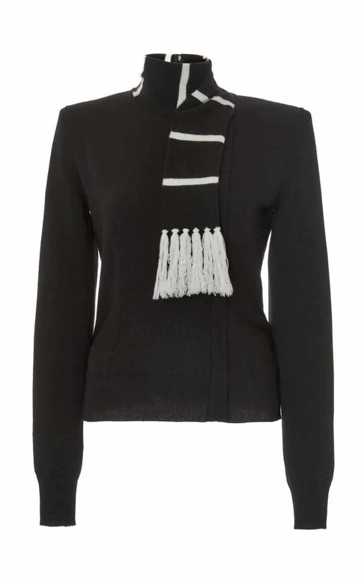 Dolce & Gabbana Scarf Neckline Jersey Top