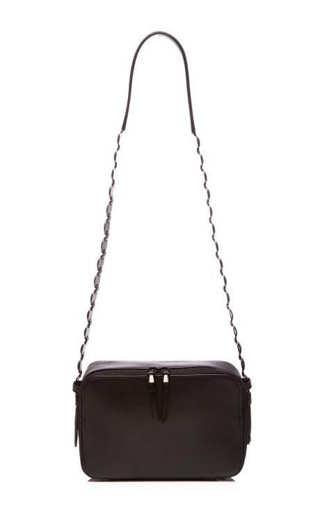 Opening Ceremony  Sumi Leather Shoulder Bag Black