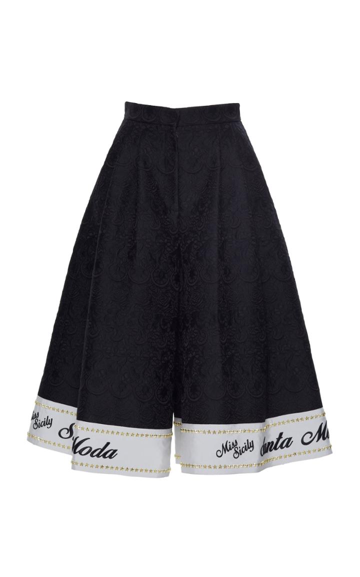 Dolce & Gabbana Jacquard Culottes