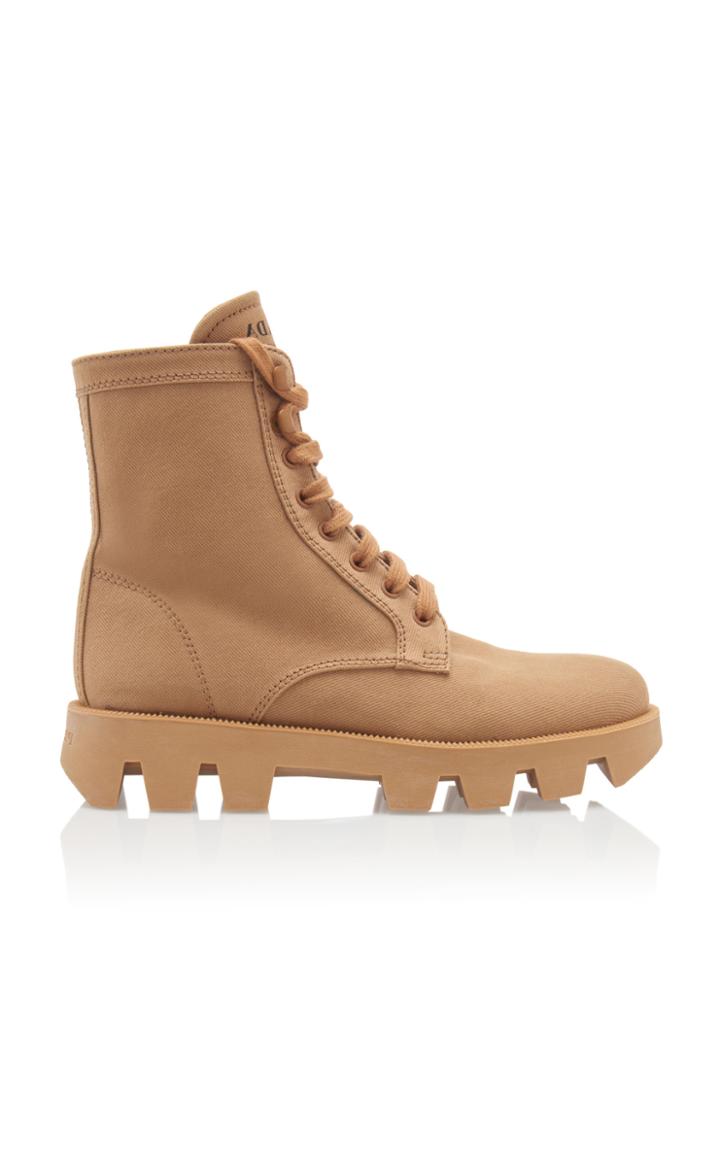 Prada Washed Combat Boots